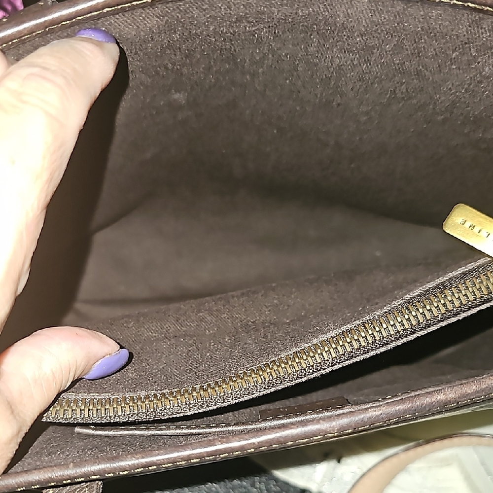 Celine Macadam Brown Tote Bag - Picture 5 of 11